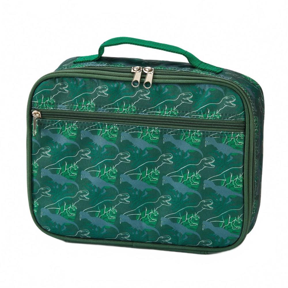 NEW JANE MARIE kid's dino-mite lunch box in green